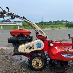 オーレック　管理機　AR700 エースローター  7.5馬力　耕運機 耕転機  畝上げ　培土　土揚げ　ハンド ル180度回転  畑　田　農機具　クボタ　ガソリンエンジン　農機具　宮崎の画像