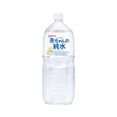 和光堂赤ちゃんの純水2L＊6本入り　1ケース【未開封】の画像