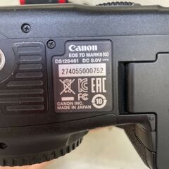 【6ヵ月保証付】一眼ﾚﾌｶﾒﾗ Canon EOS_7D_Mark_IIの画像