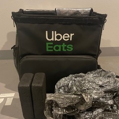 Uber eats 純正バッグの画像
