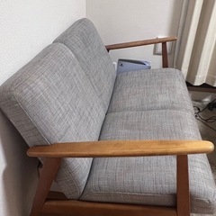 IKEA  2人掛けソファ  エーケネーセット EKENÄSETの画像
