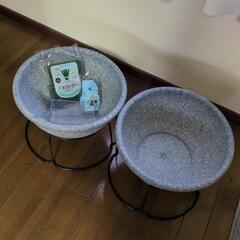 [受け渡し者決定済] メダカの鉢、2個