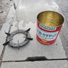 業務用缶詰と五徳　標準の画像