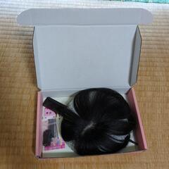 YOYO 部分ウィッグ黒色の画像