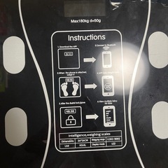 smart Bluetooth body scaleの画像