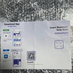 smart Bluetooth body scaleの画像