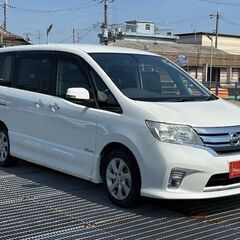 月々２.5万円～　自社ローン歓迎　☆セレナHV　左電動スライドドア☆の画像
