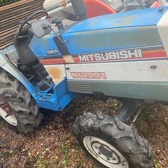  ミツビシ MT2201 22馬力 4WD 純正ロータリー付きの画像