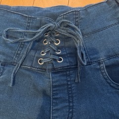 デニムストレッチパンツ Ssizeの画像