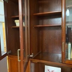重厚な本棚　オシャレ本棚　昭和レトロ　の画像