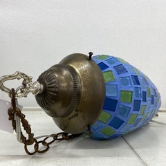【トレファク ラパーク岸和田店】ステンドグラス 電球 アンティーク調 ライト レトロ　の画像