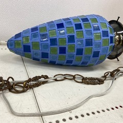 【トレファク ラパーク岸和田店】ステンドグラス 電球 アンティーク調 ライト レトロ　の画像
