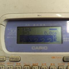 CASIO　ネームランドの画像