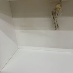 ★リユースのサカイ高崎店★TJ12250  レンジボード 白 H176×D41×W80 クリーニング済みの画像