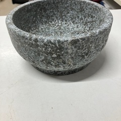 H2507-438 韓国製 石焼きビビンバ鍋15cm 置台付 未使用品の画像