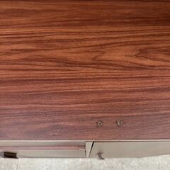 ★リユースのサカイ高崎店★TJ12251  食器棚 茶 H173×D39×W100 クリーニング済みの画像