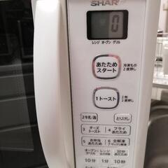 美品!シャープオーブンレンジRE-CE6-KW動作チェック済2019年製の画像