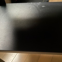 IKEAブラック　サイドテーブル の画像