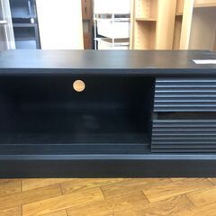 リサイクルショップどりーむ鹿大前店】No2330　テレビボード　ローボード　ブラック　20～32インチにおすすめ♪の画像
