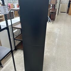 ★リユースのサカイ高崎店★TJ12255  食器棚 黒 H160×D39.5×W60 クリーニング済みの画像