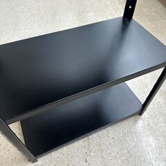 ★リユースのサカイ高崎店★TJ12256  スチールラック 黒 H75.5×D30×W60.5 クリーニング済みの画像