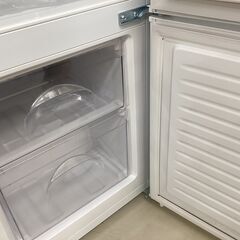 【1年保証】2ドア冷蔵庫　ニトリ　NTR-106WHの画像