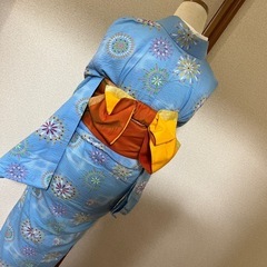 浴衣　レディース　子供用　小柄な方向けの画像