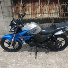 走行少！ヤマハ　YS125 フェザー125 シルバー/ブルー 愛知からの画像