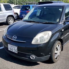 平成16年　マツダ　ベリーサ黒　78000km　車検令8年2月　通勤にバリバリ使ってます！の画像