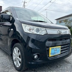走行距離82000キロ AA評価4点 スズキ ワゴンRスティングレー★総額25.8万円★機関良好！長く乗りたい方に アイドリングストップ 内装良好！修復歴なし 相場より安いです！の画像
