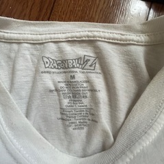 ドラゴンボール　tシャツ  古着 白 半袖　孫悟空　ベジータの画像