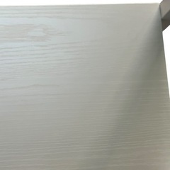 【ジ0716-24】めちゃオシャレ❗️ブックシェルフ( ZK004 53 WW) 本棚 スチールラック スチールシェルフ ニトリ サイズ: 高さ約120cm、幅約60cm、奥行き約29.5cm -重さ:14.6kg　目立った傷や汚れなしの画像