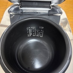 SHARP 炊飯器　ブラックの画像