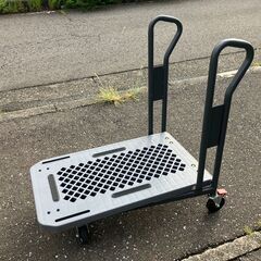 美品 手押し台車 静音 カワジュン 台車 ネスティングハンドカー ストッパー付　愛知県 一宮市 名古屋 稲沢 江南 岩倉 岐阜 羽島 各務ヶ原 三重 愛知 グッドプライス一宮の画像