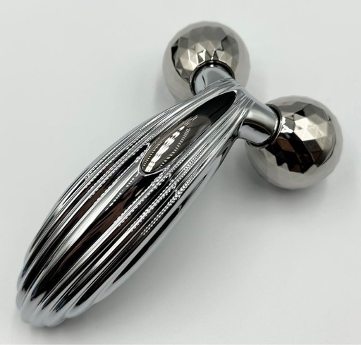 極美品】ReFaリファカラットレイ美顔ローラーダブルボール シルバー