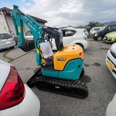 KUBOTA★クボタ U-008★ミニユンボ★油圧ショベル★0.8t★276時間★倍速★可変脚★4Wayパターン切り替え★の画像