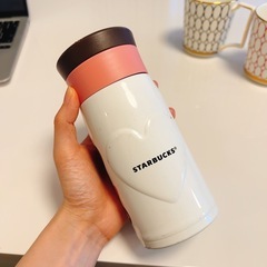 スタバのバレンタイン限定タンブラー(傷あり)の画像