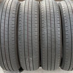 優良中古　工賃込みブリヂストン製夏タイヤ　１５５／６５Ｒ１４　 ４本セットの画像
