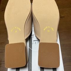 NOFALL ノーフォール　クリアローヒール　ミュール　サンダルの画像