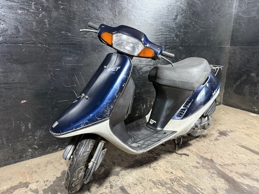 ★支払総額2.8万円★買取強化中！なんでも買取ます！ ホンダ タクト 紺 AF16 2ストのためオイル注ぎ足すだけ！ バッテリー新品！ 激安原付！ カスタムベースに♪