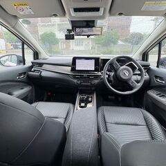 【沖縄最安値】日産 ノートオーラ1.2 G レザーエディション　ハイブリッド  TV360°カメラ黒革シートの画像