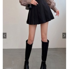 ロングブーツ ブラック 黒 新品 24の画像