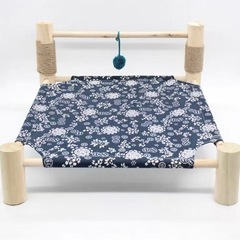 ペットベッド木製の画像