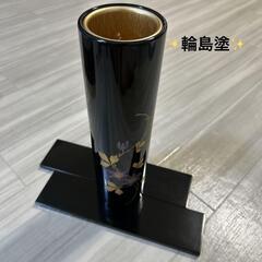 輪島塗　花瓶の画像