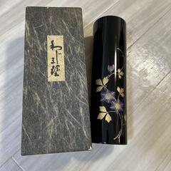 輪島塗　花瓶の画像
