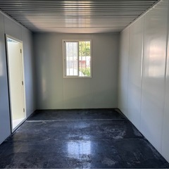 福岡市内展示物あり、見学可能　プレハブハウス3×6 物置きコンテナハウスガレージの画像