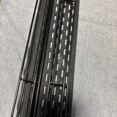 山崎実業　折り畳み水切りラック タワー tower ブラック　Sの画像