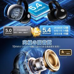 「S10 ワイヤレスイヤホン Bluetooth V5.4　新品未開封」の画像