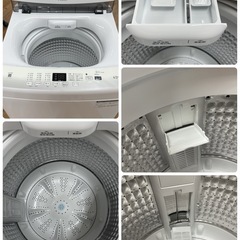 R239 ☀️ 2024年製の高年式♪ Haier 洗濯機（洗濯4.5㎏) JW-U45EA ⭐ 動作確認済 ⭐ クリーニング済の画像