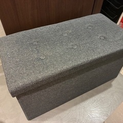 収納付き　ベンチの画像